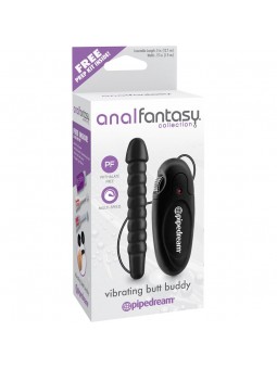 Anal Fantasy Collection Vibrating Butt Buddy Color Negro