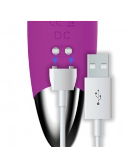 No Ten Vibrador Hiper Flexible Punto G USB Magnetico Silicona