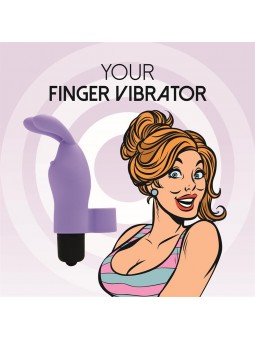 Magic Finger Vibrador para el Dedo Purpura