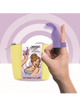 Magic Finger Vibrador para el Dedo Purpura