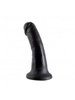 King Cock Pene de 6 Color Negro