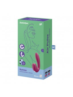 Sunray Berry Succionador y Vibrador 2 en 1 Super Flexible USB