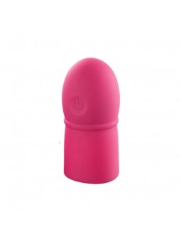 Super Striker Funda para el Pene con Vibracion Rosa