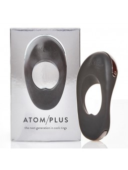 Anillo Vibrador Atom Plus Estimulacion Perianal Negro