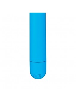 Bluesky Vibrador 10 Funciones 185 cm USB Azul Mate