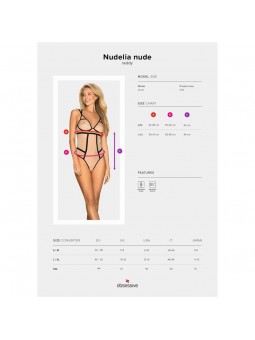 Body Nudelia Nude y Negro