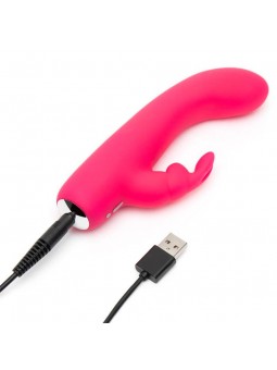 Mini Vibrador Recargable USB Rosa