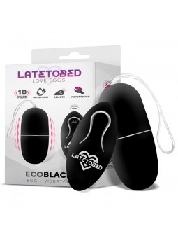 Ecoblack Huevo Vibrador con Control Remoto