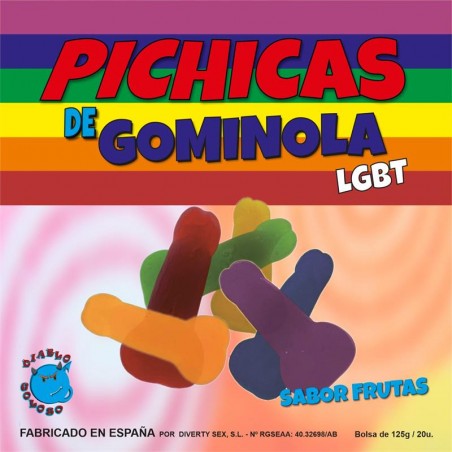Caja Gominolas Pito Sabor Frutas LGBTQ