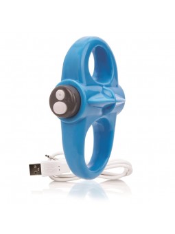 Charged Anillo Vibrador Yoga Azul