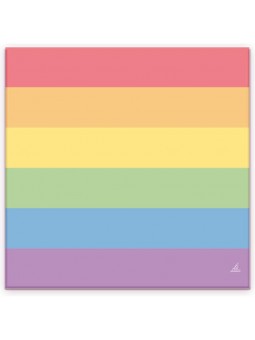 Set 20 Servilletas con Colores Bandera LGBT