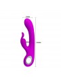 Vibrador Hot Rabbit Purpura