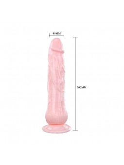 Dildo con Bomba de Eyaculacion y Ventosa