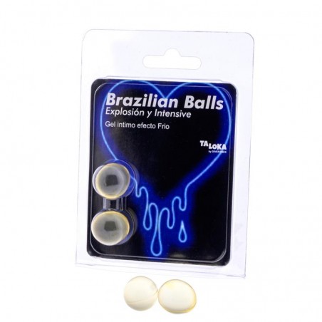 Set 2 Brazilian Balls Excitante Efecto Vibrante y Frio