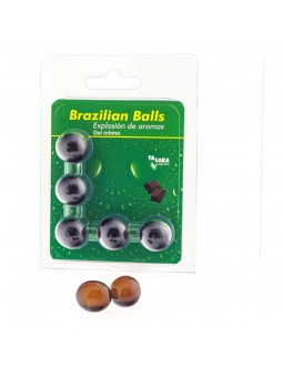 Set 5 Brazilian Balls Explosion Aroma Chocolate