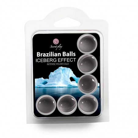 Set 6 Brazilian Balls Efecto Frio Iceberg