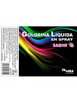 Golosina Liquida en Spray Sabor Fresa 20 ml