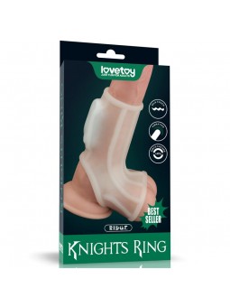 Funda el pene y testiculos con vibracion Ridge Knights