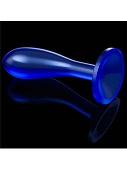 Plug Anal Flawless Azul Transparente 6