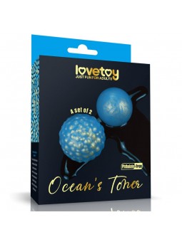 Oceans Toner Bolas Kegel Set de 2