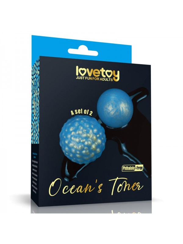 Oceans Toner Bolas Kegel Set de 2