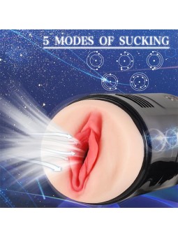 Truda Masturbador Automatico Vibracion y Succion Vagina