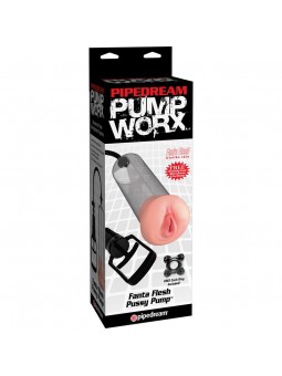 Pump Worx Succionadory Vagina Fanta Flesh