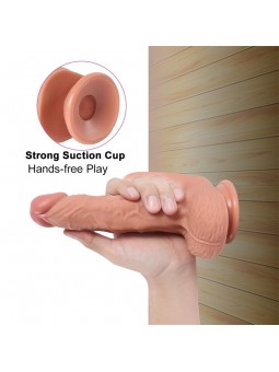 Haydon Dildo con 20 Modos de Vibracion y Estimulador de Clitoris