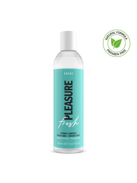 Pleasure Fresh Lubricante Base Agua Efecto Frio 150ml
