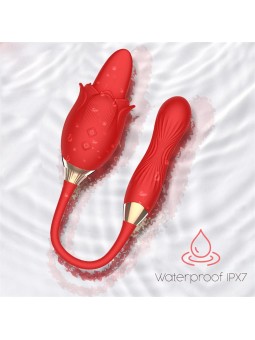 Estimulador de Clitoris con Lengua Vibradora y Movimiento Swinging Oscilante