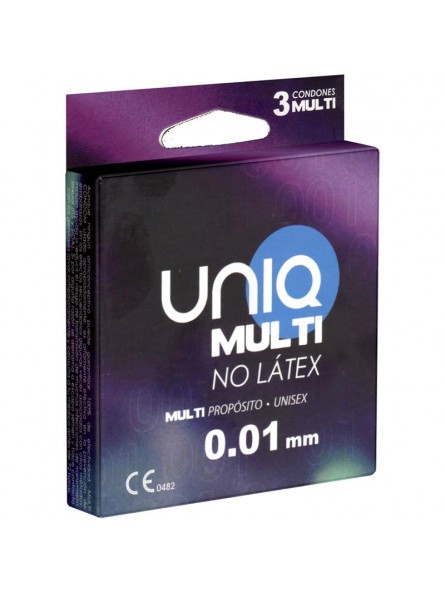 Multisex Preservativos Varios Usos 3 unidades