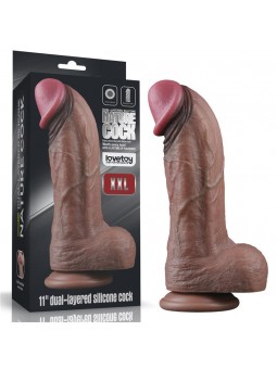 Dildo Silicona Dual Layered XXL 11