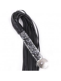 Flogger con Mango de Cristal 70 cm