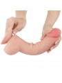 Dildo Dual Density Piel Deslizante 95