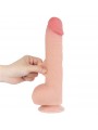 Dildo Dual Density Piel Deslizante 95