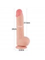 Dildo Dual Density Piel Deslizante 95