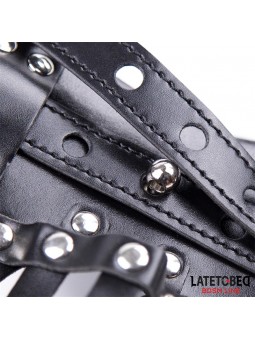 Cinturon de Castidad Masculino con Candado Ajustable