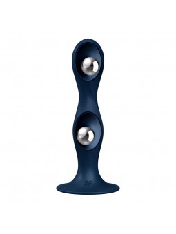 Dildo con Bola Interna Double Ball R Azul