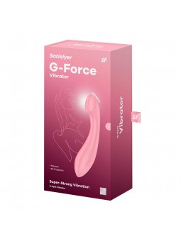 Vibrador para el Punt9o G G Force Rosa