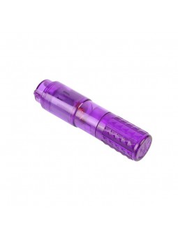 Mini Masajeador 3 Cabezales Purpura