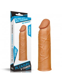 Funda para el Pene Pleasure X Tender Marron