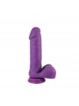 Dildo Dual Density Purpura 76