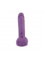 Dildo Dual Density Purpura 76