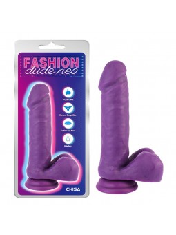 Dildo Dual Density Purpura 76