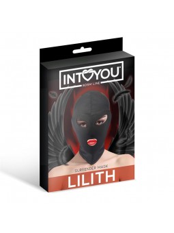 Lilith Mascara de Incognito Abertura en la Boca y Ojos Color Negro