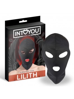 Lilith Mascara de Incognito Abertura en la Boca y Ojos Color Negro
