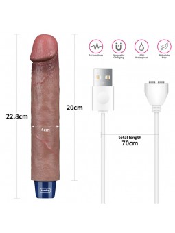 Vibrador Realista 9 USB