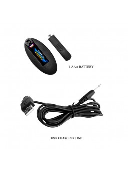 Plug Anal con Vibracion y Rotacion con Control Remoto USB