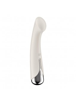 Spinning G Spot 1 Vibrador y Rotador Beige