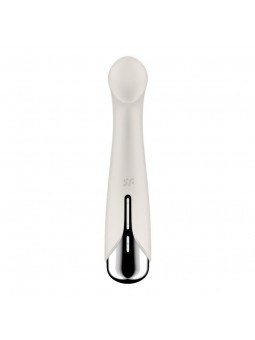 Spinning G Spot 1 Vibrador y Rotador Beige